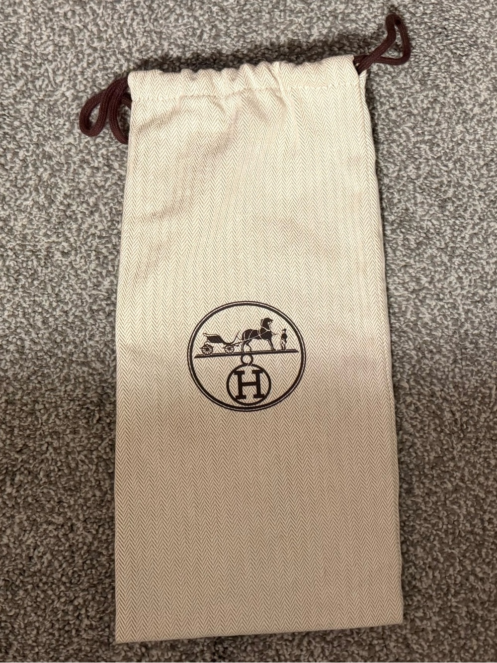 Hermès Metallic Silver Oran Slide Sandals - Picture 4 of 7